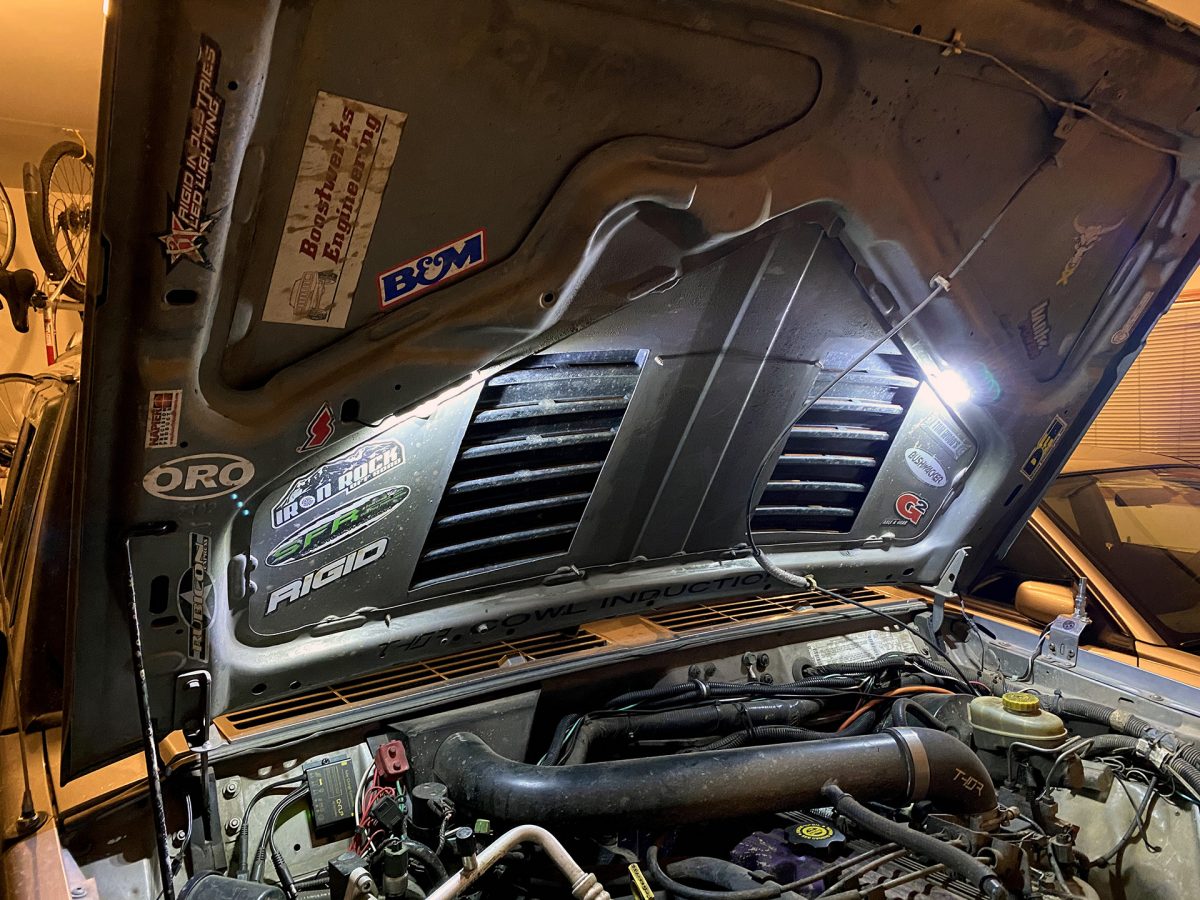 Trail Head Off Road's (THOR) cowl-mounted intake system