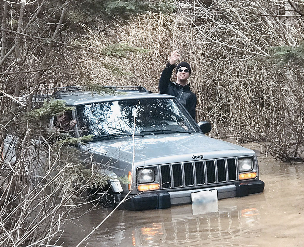 You have to baptize a Jeep before it can be reborn.