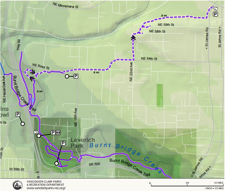 Ellen Davis Trail Map