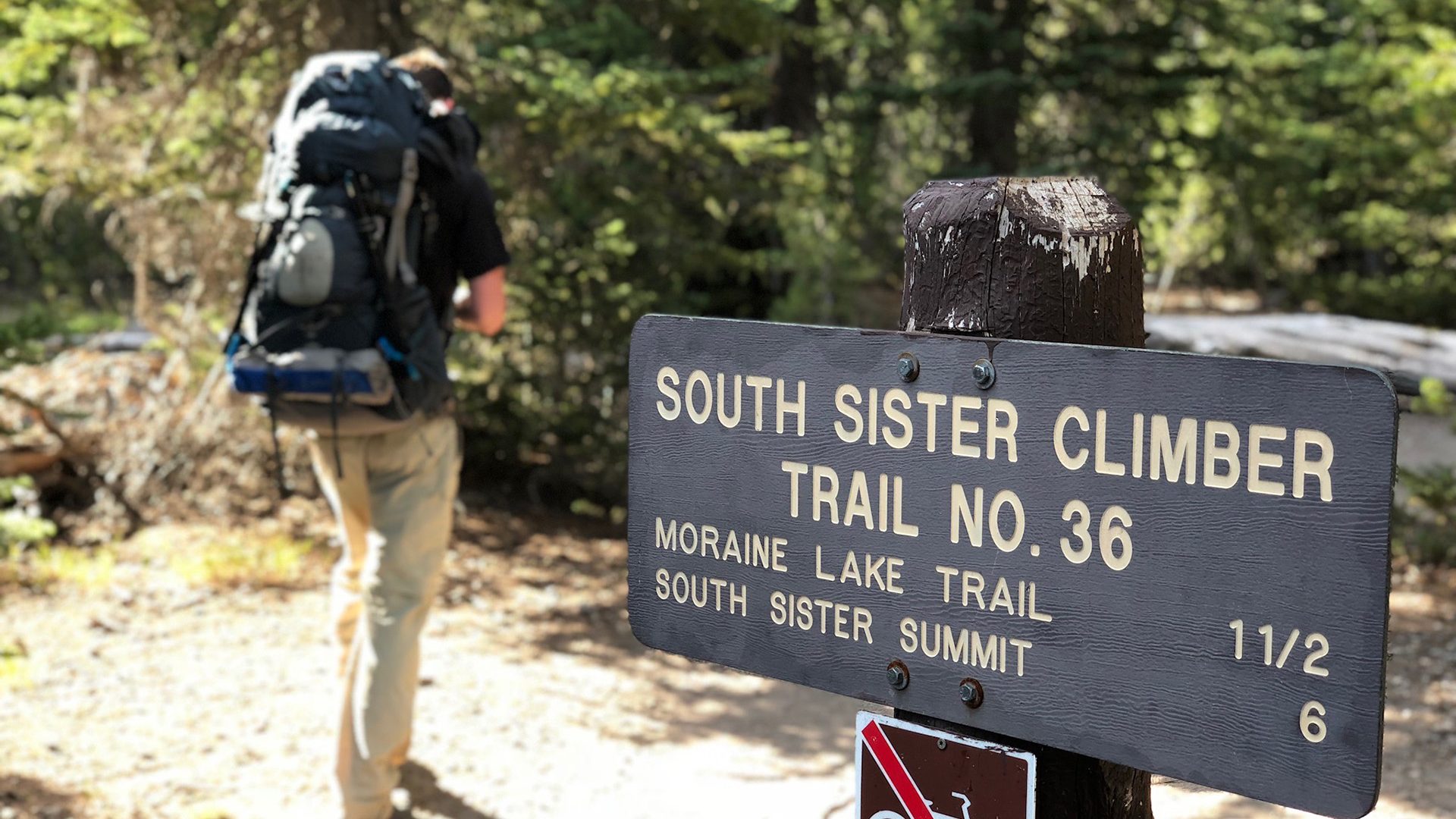 South Sister Climber Trail No. 36 - South Sister, Oregon