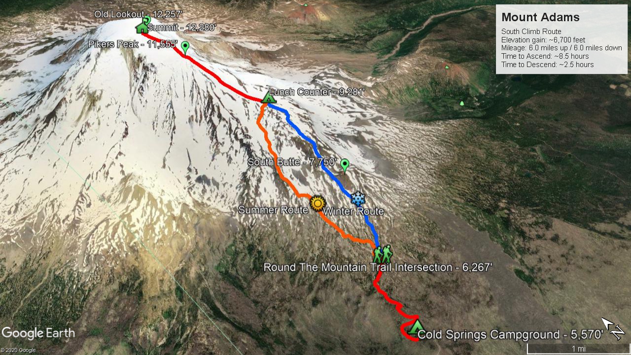 Summit or Bust - Climbing Mt. Adams • Angela Travels