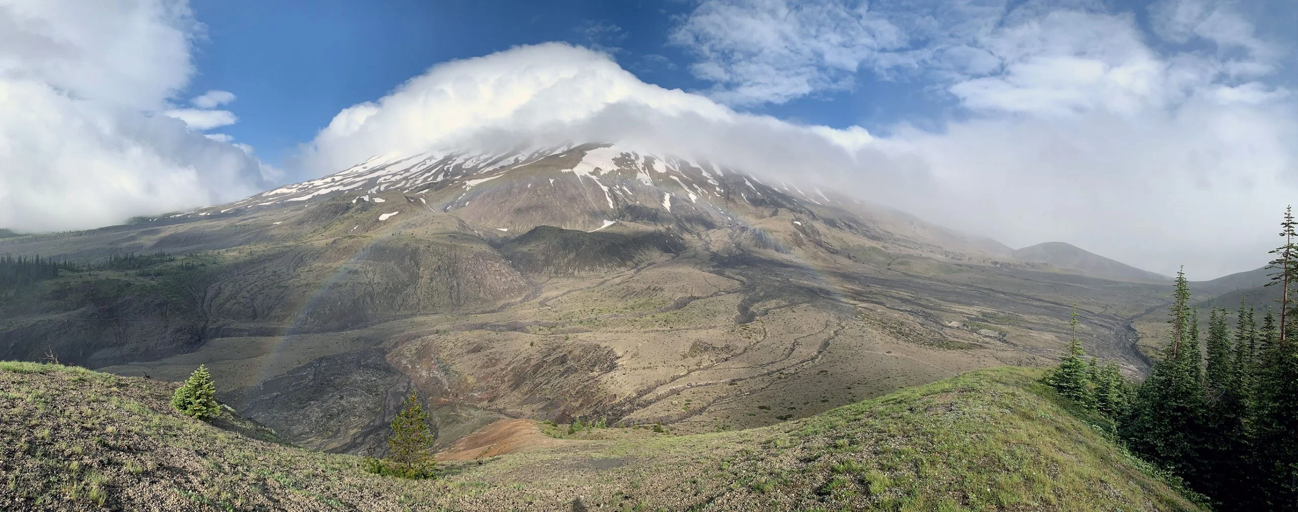 Trail Running Around Mt St Helens in a Day